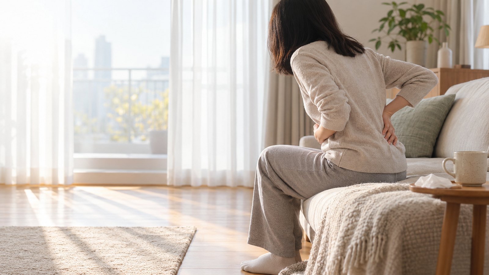 기침·재채기 때 아픈 허리, 사실은 복압의 순간 상승 때문입니다